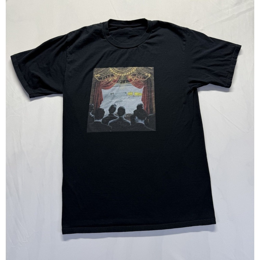 Fall Out Boy From Under The Cork Tree Album Graphic Tee Black Small Band Shirt